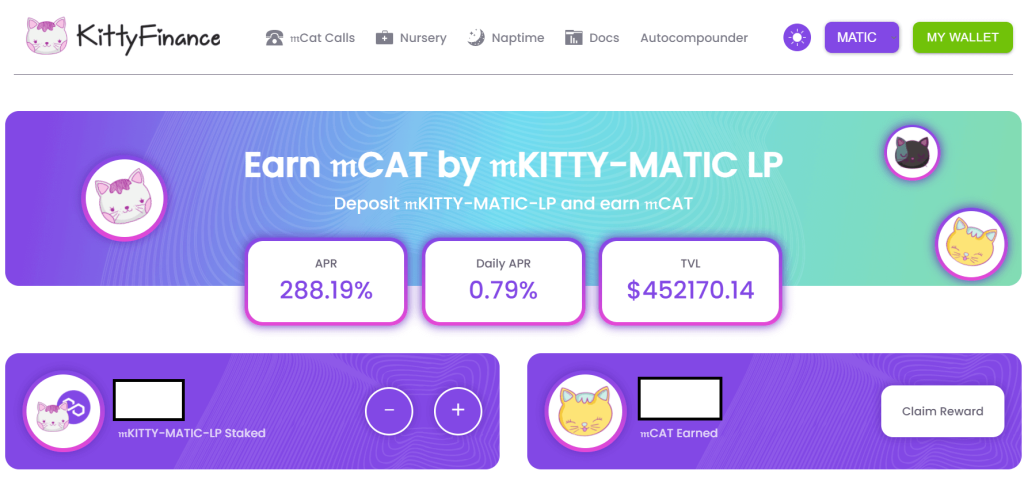 ตัวอย่างkittyfinance